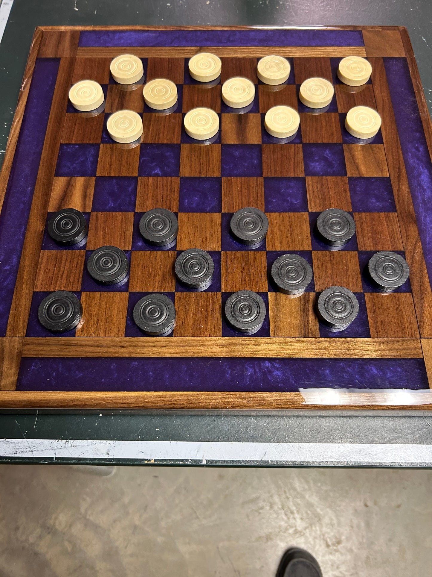 Suiren Violet Walnut Chess/Checker board