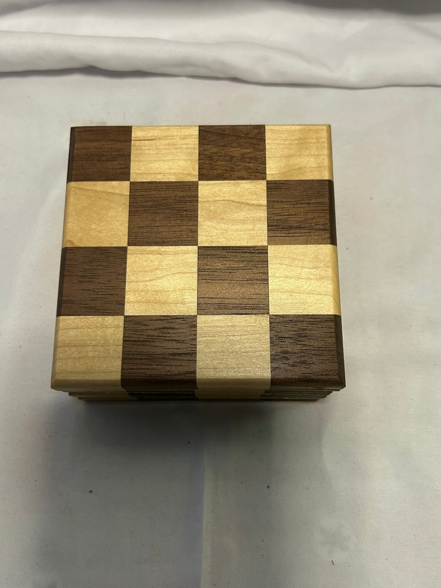 Walnut/Maple wood coasters