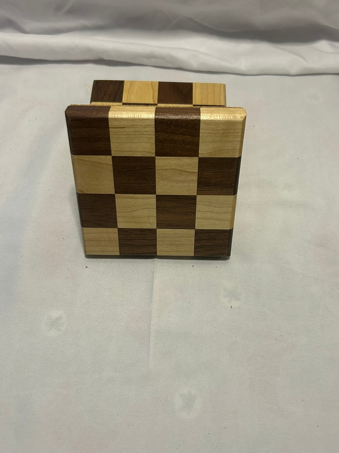 Walnut/Maple wood coasters