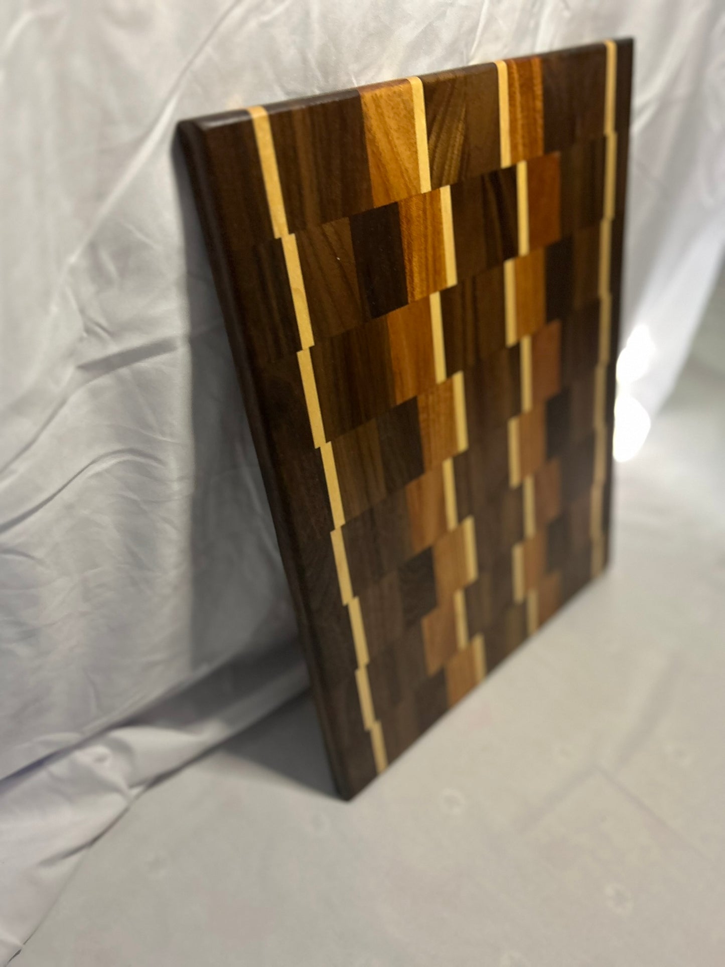 Walnut, Cherry, and Maple Cutting Board