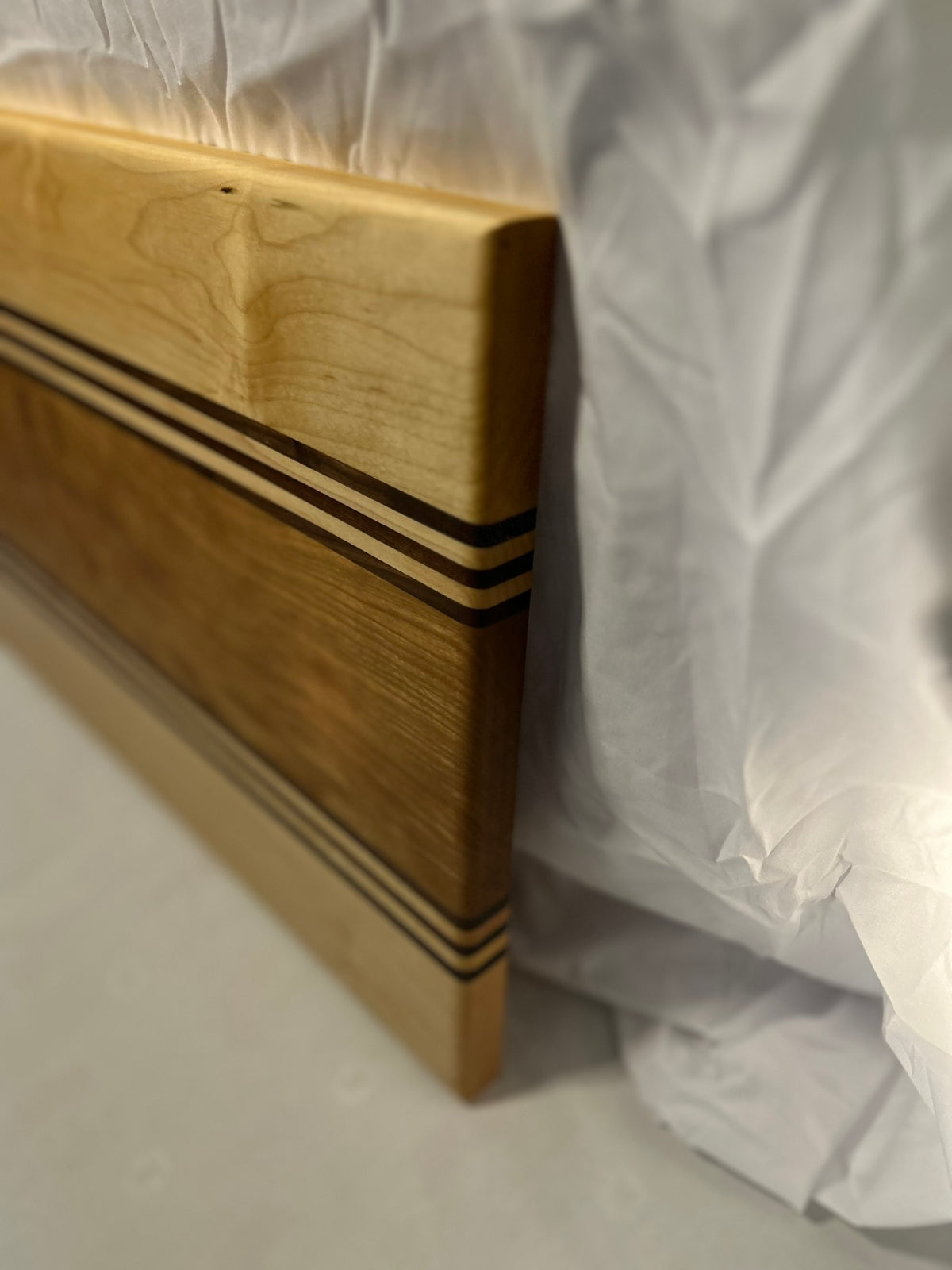 Maple, Walnut and Cherry Cutting Board
