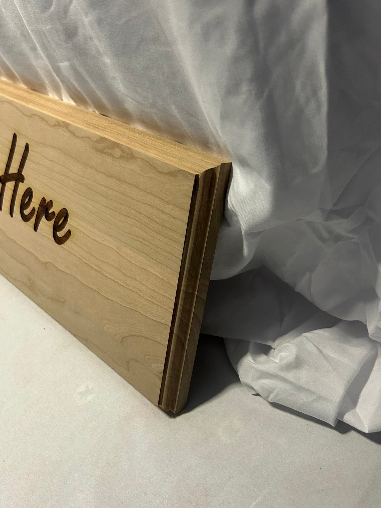Freestyle Script Font Name Plaque