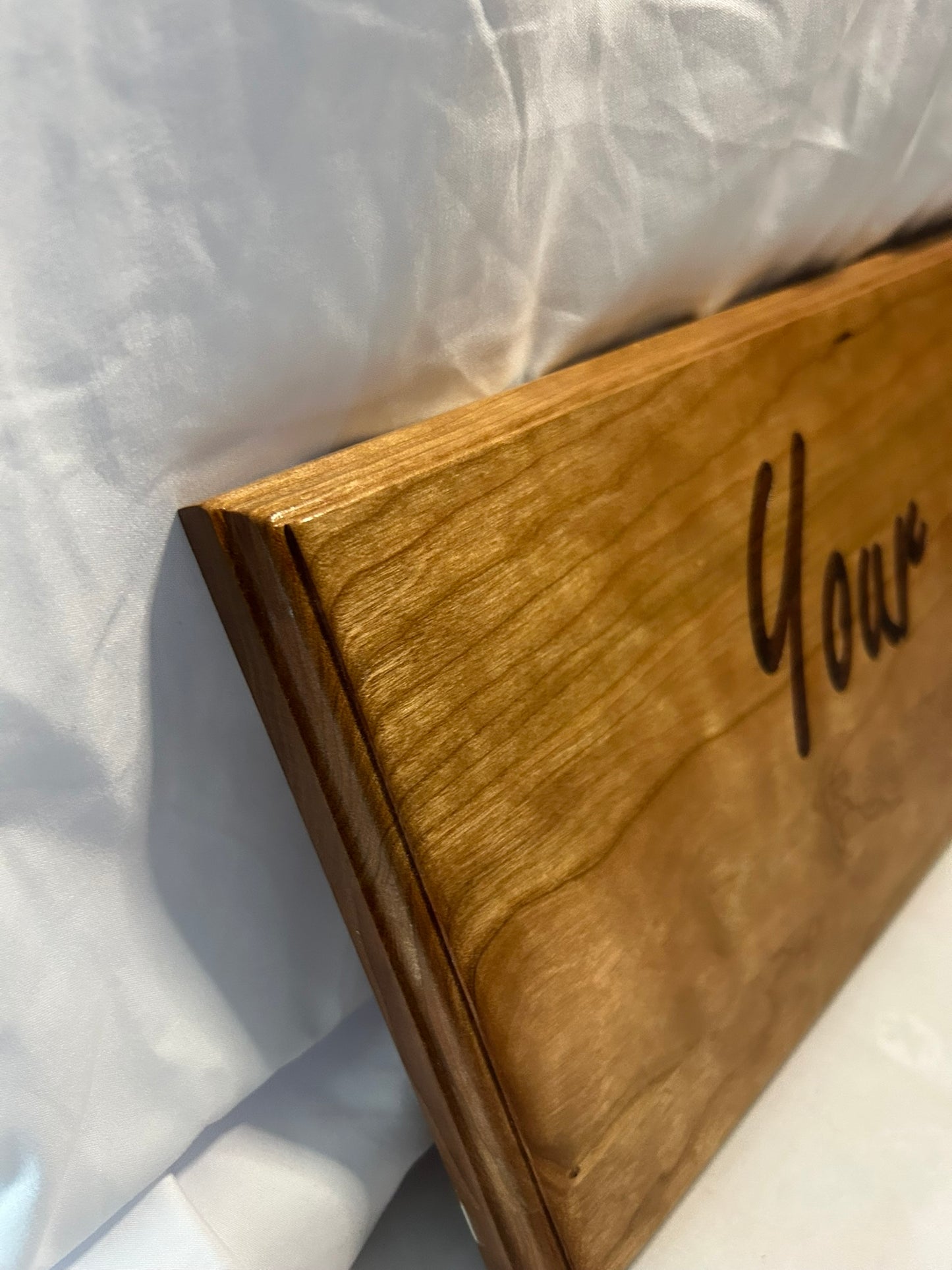 Freestyle Script Font Name Plaque