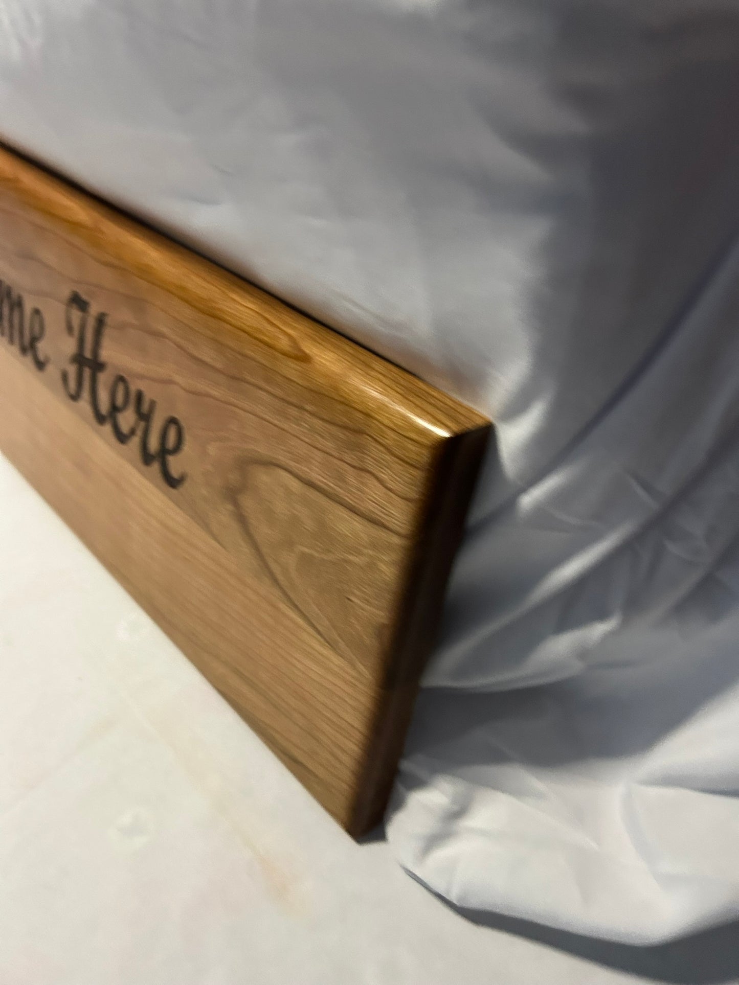 Script MT Bold Font Name Plaque