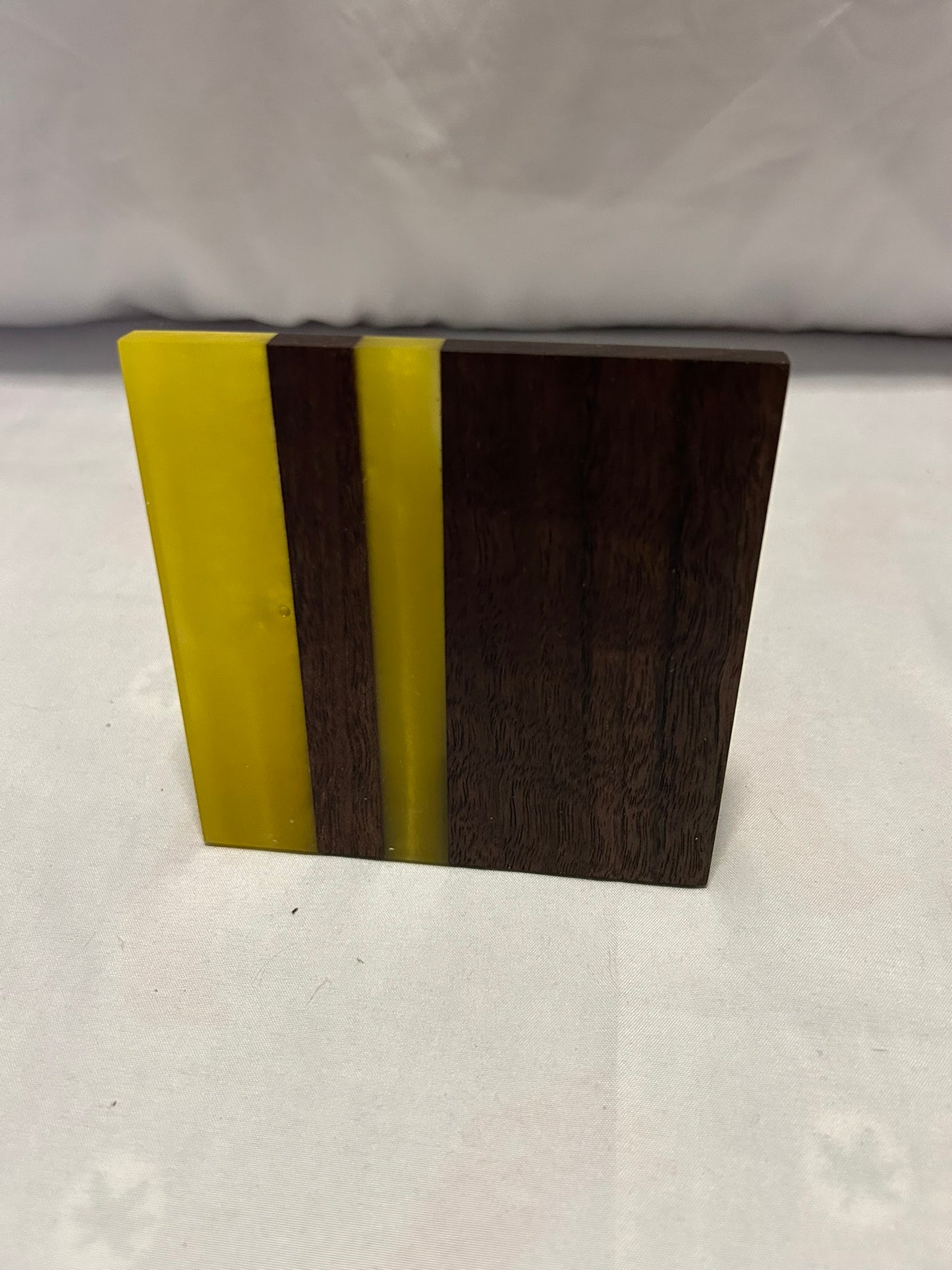 Aurelion Yellow Walnut Coasters