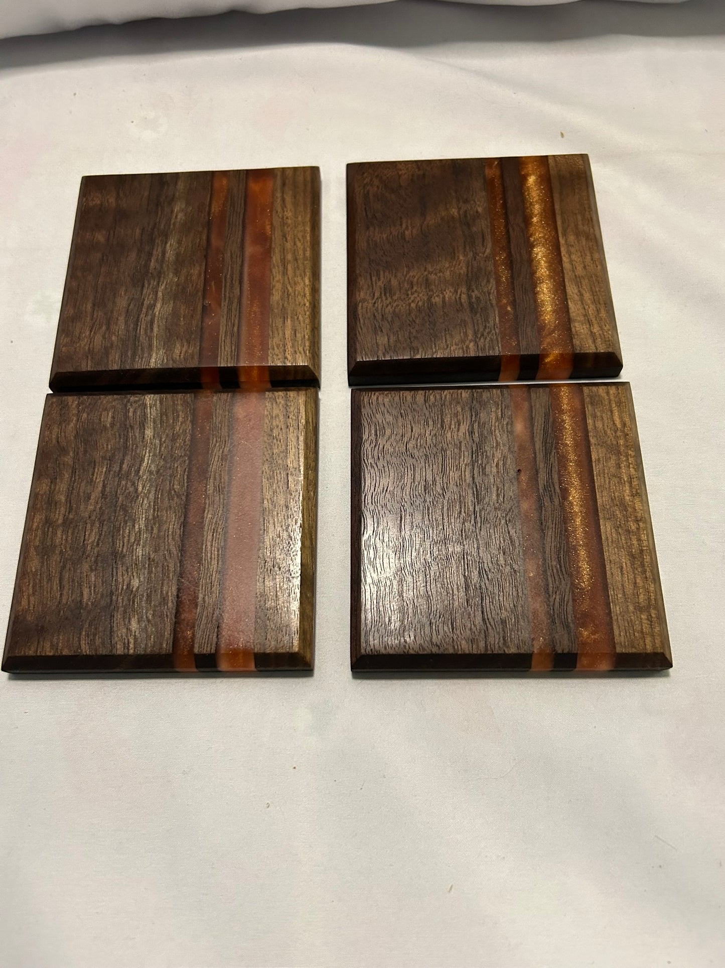 Bronze Walnut Coaster