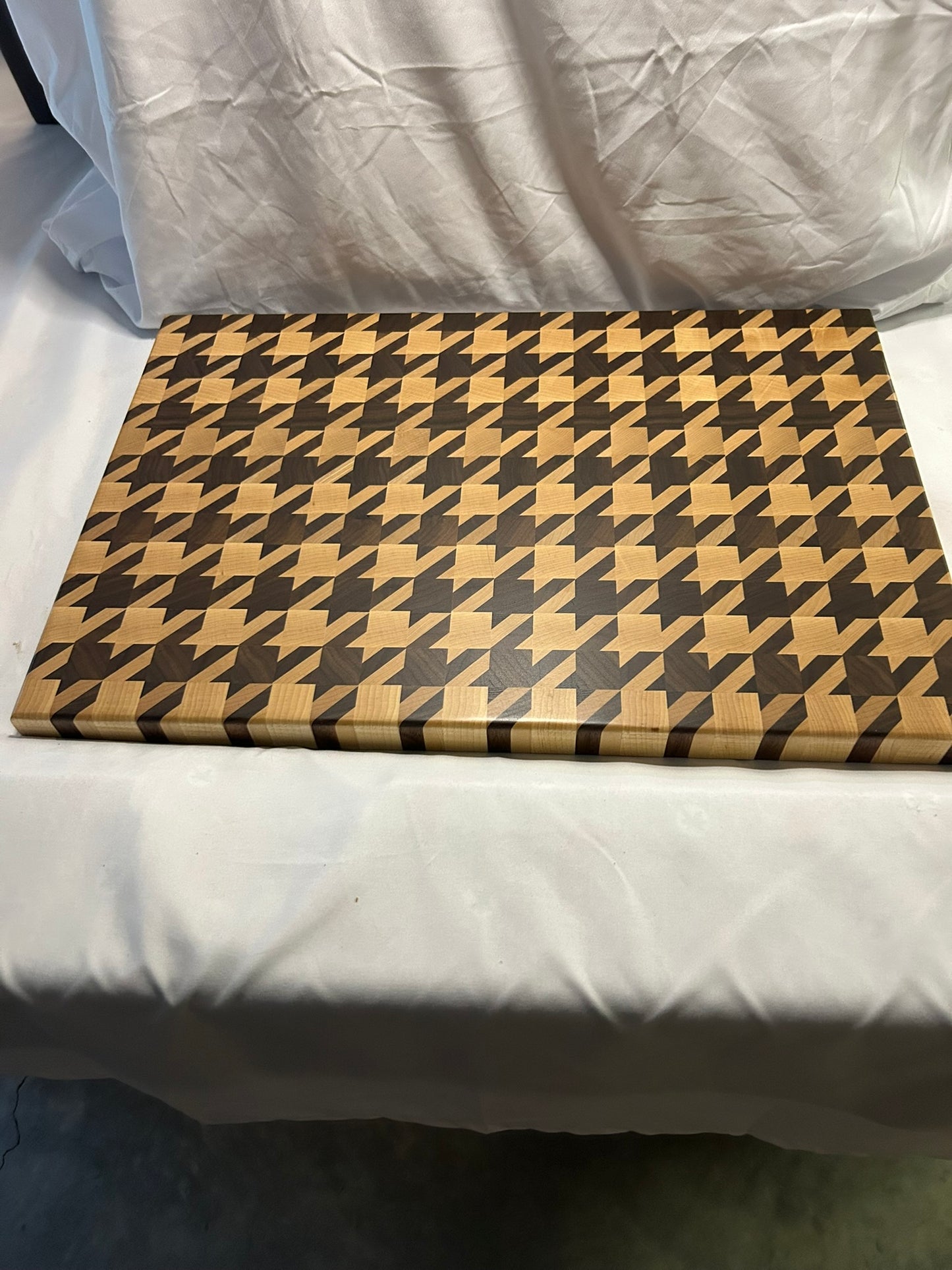 Houndstooth Cutting Board
