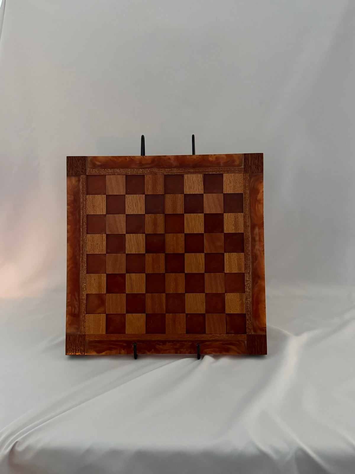 Copper Mahogany Chess Board