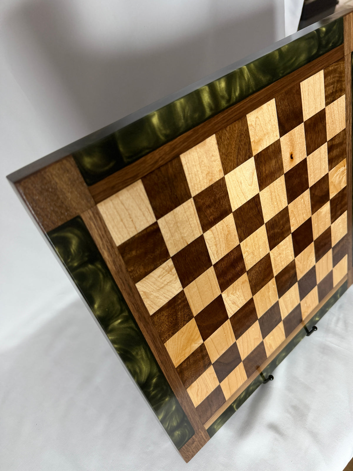 Olive Gold Walnut Chess Board