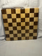 Walnut and Maple Checker Board