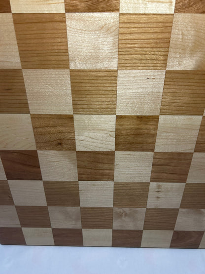 Cherry & Maple Checker Board