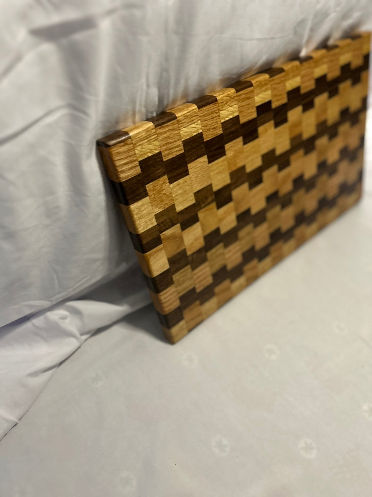 Walnut and Red Oak cutting board