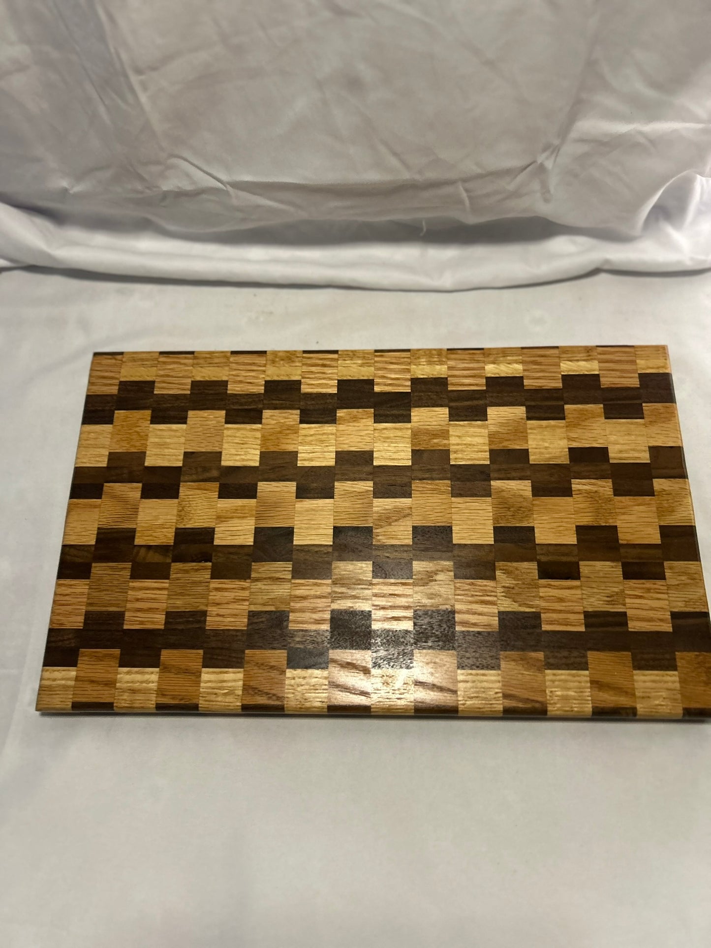 Walnut and Red Oak cutting board