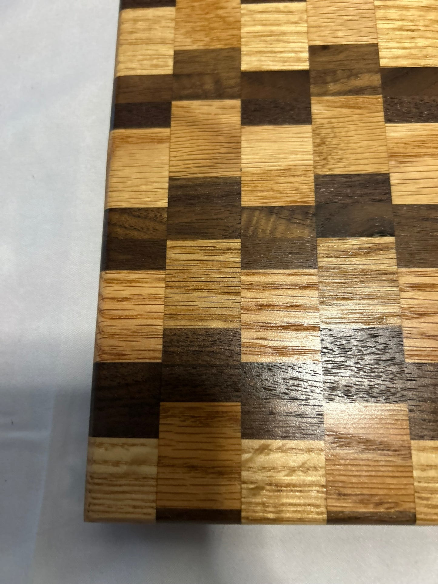 Walnut and Red Oak cutting board