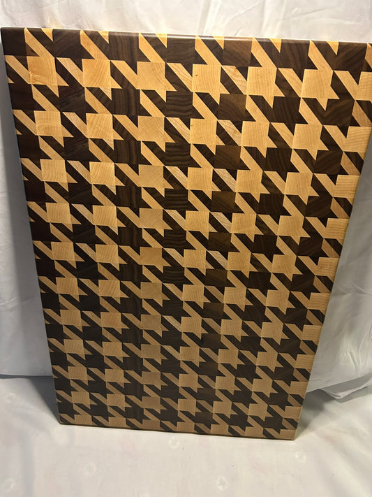 Houndstooth Cutting Board