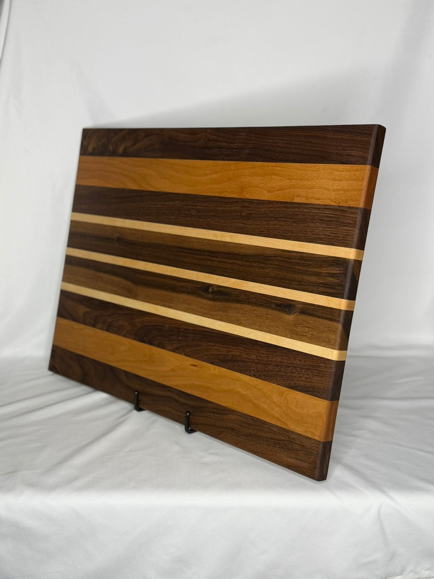 Walnut, Maple and Cherry Cutting Board