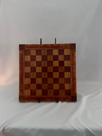 Copper Mahogany Chess Board