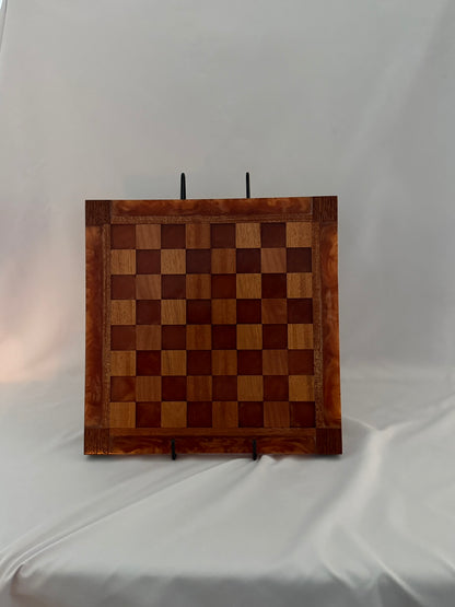 Copper Mahogany Chess Board