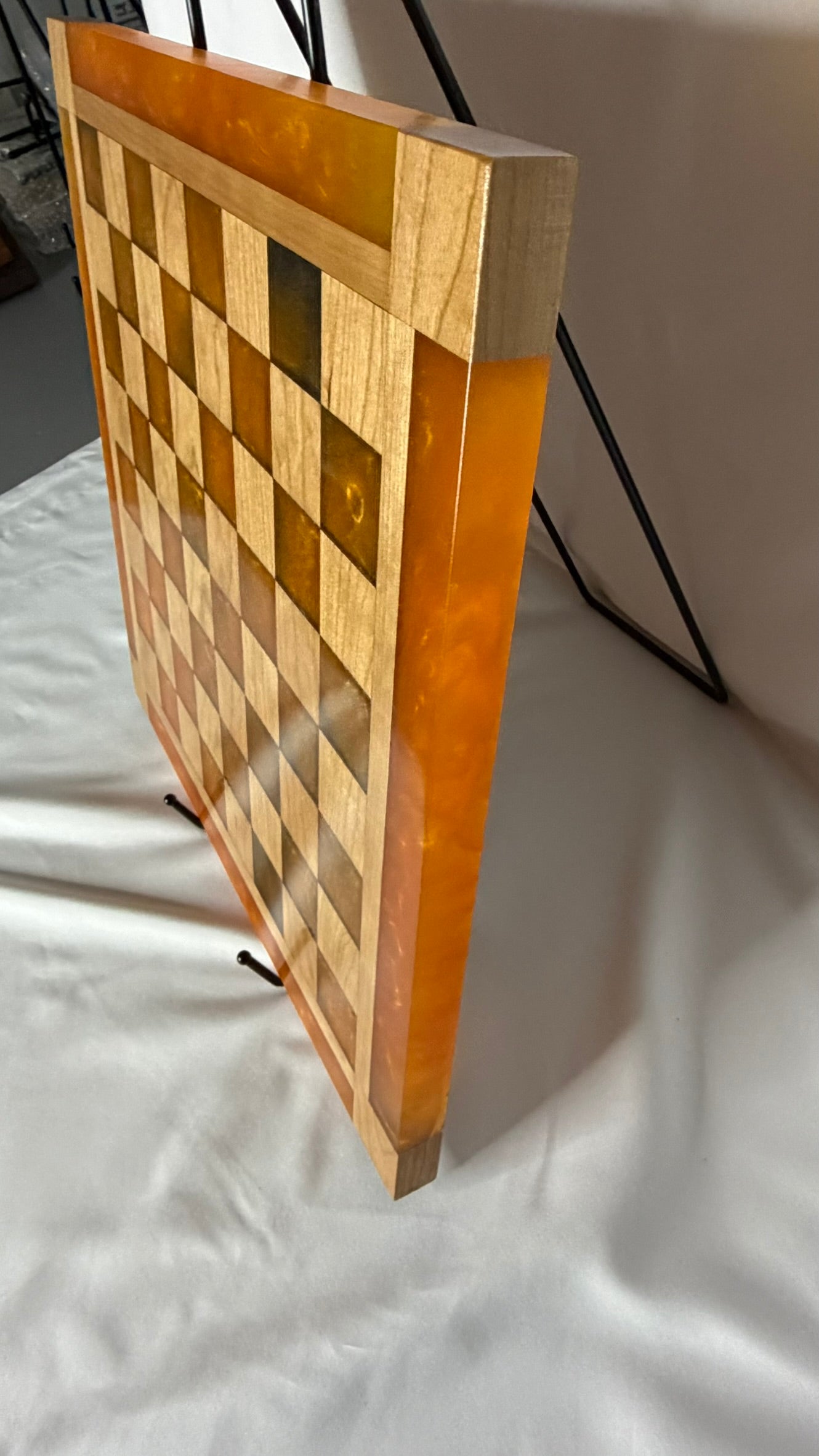 Orange/Cherry Chess Board