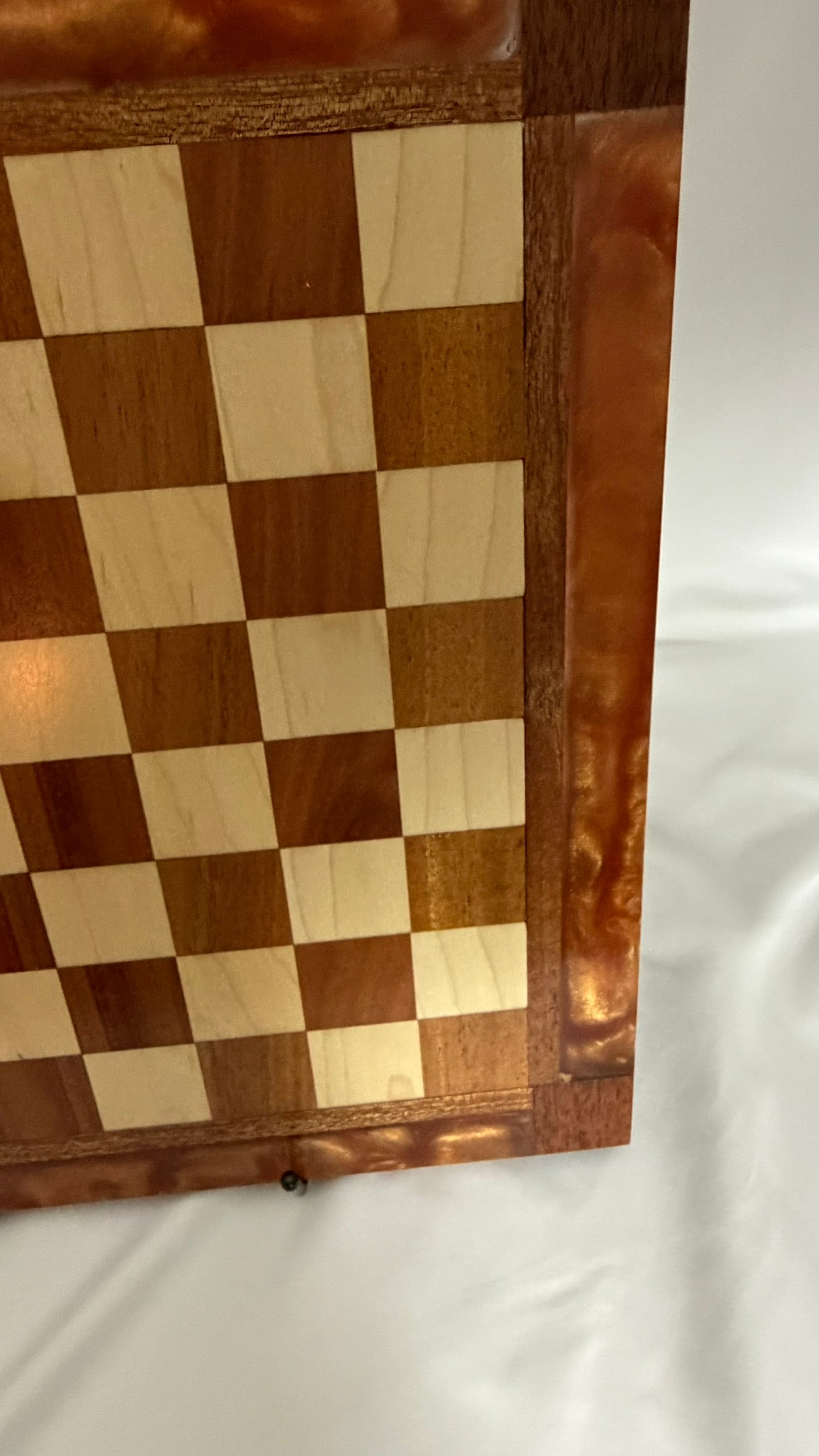 Orange/Cherry Chess Board