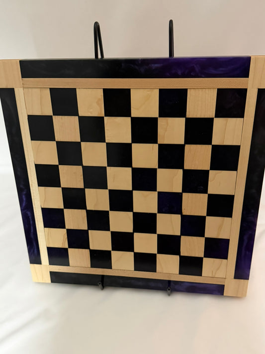 Burple Walnut Chess Board