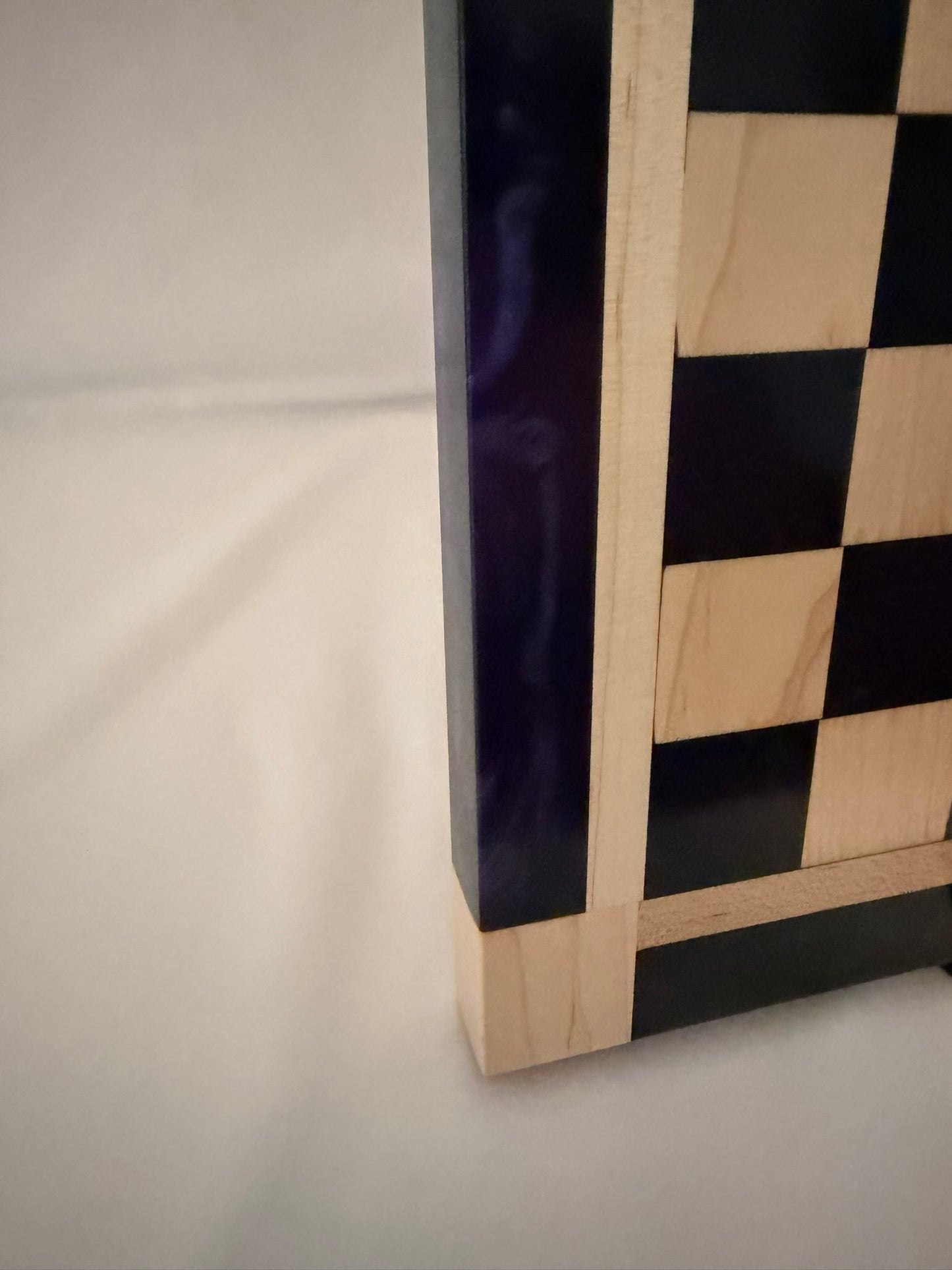 Burple Walnut Chess Board