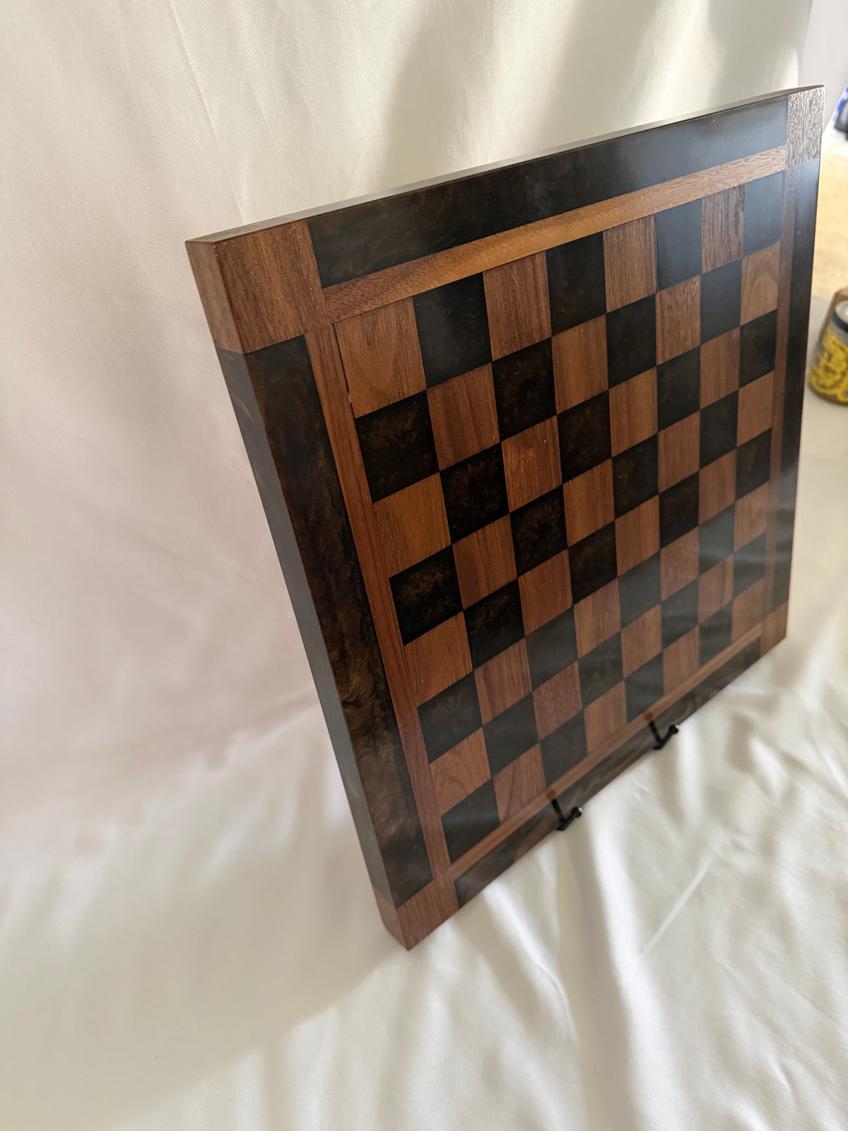 Bronze Stone Walnut Chess Board