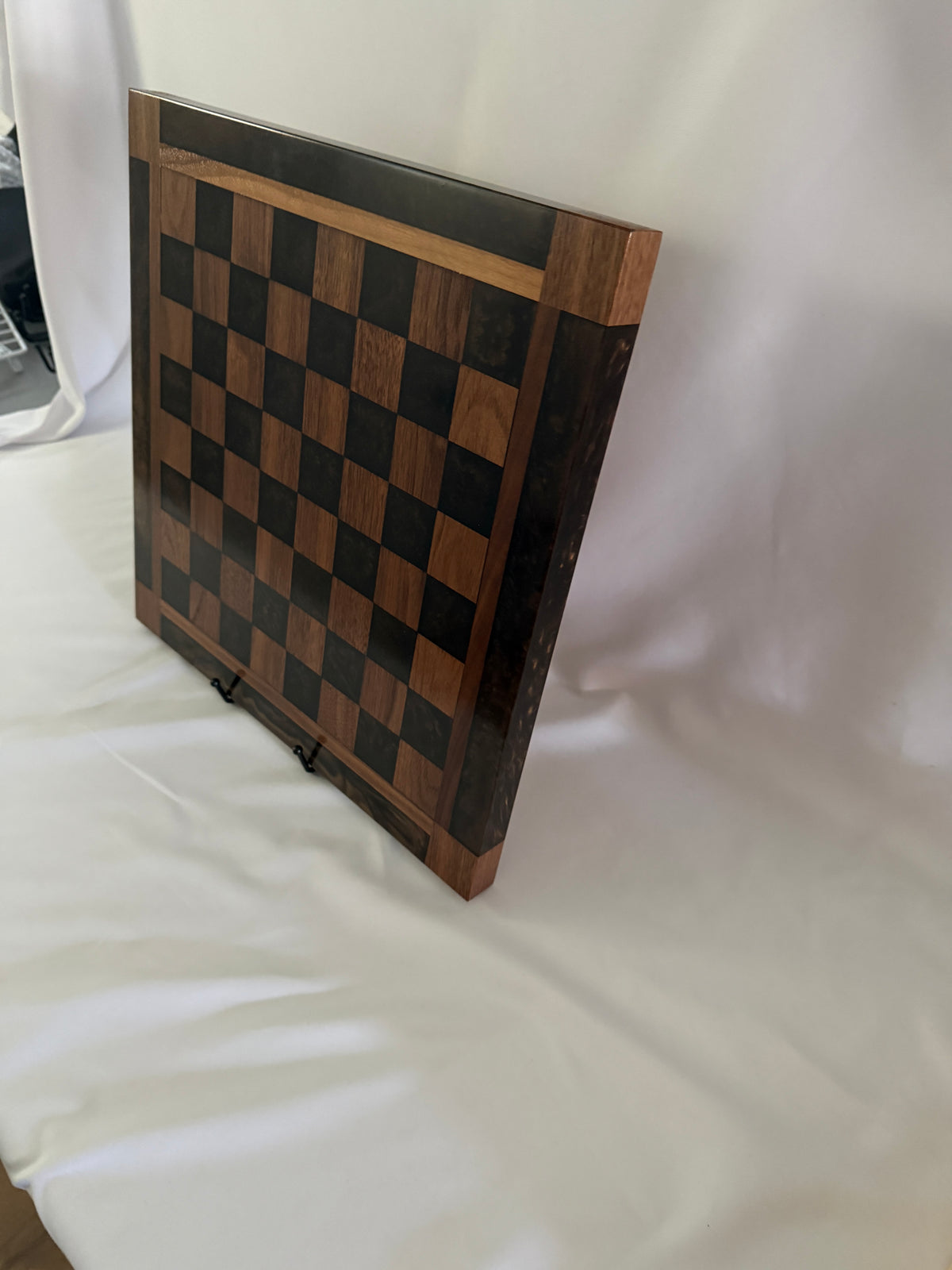 Bronze Stone Walnut Chess Board