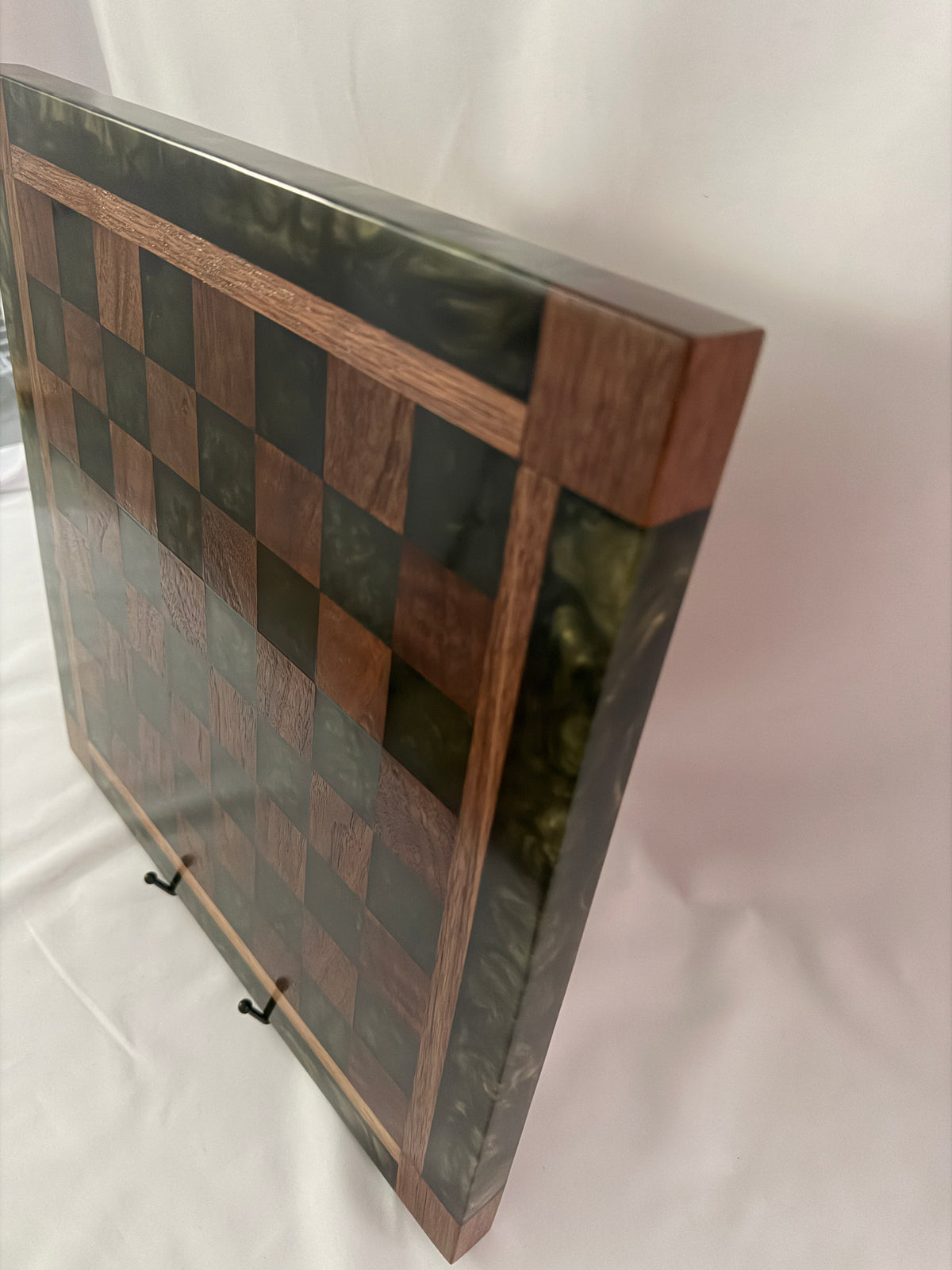 Olive Gold Walnut Chess Board