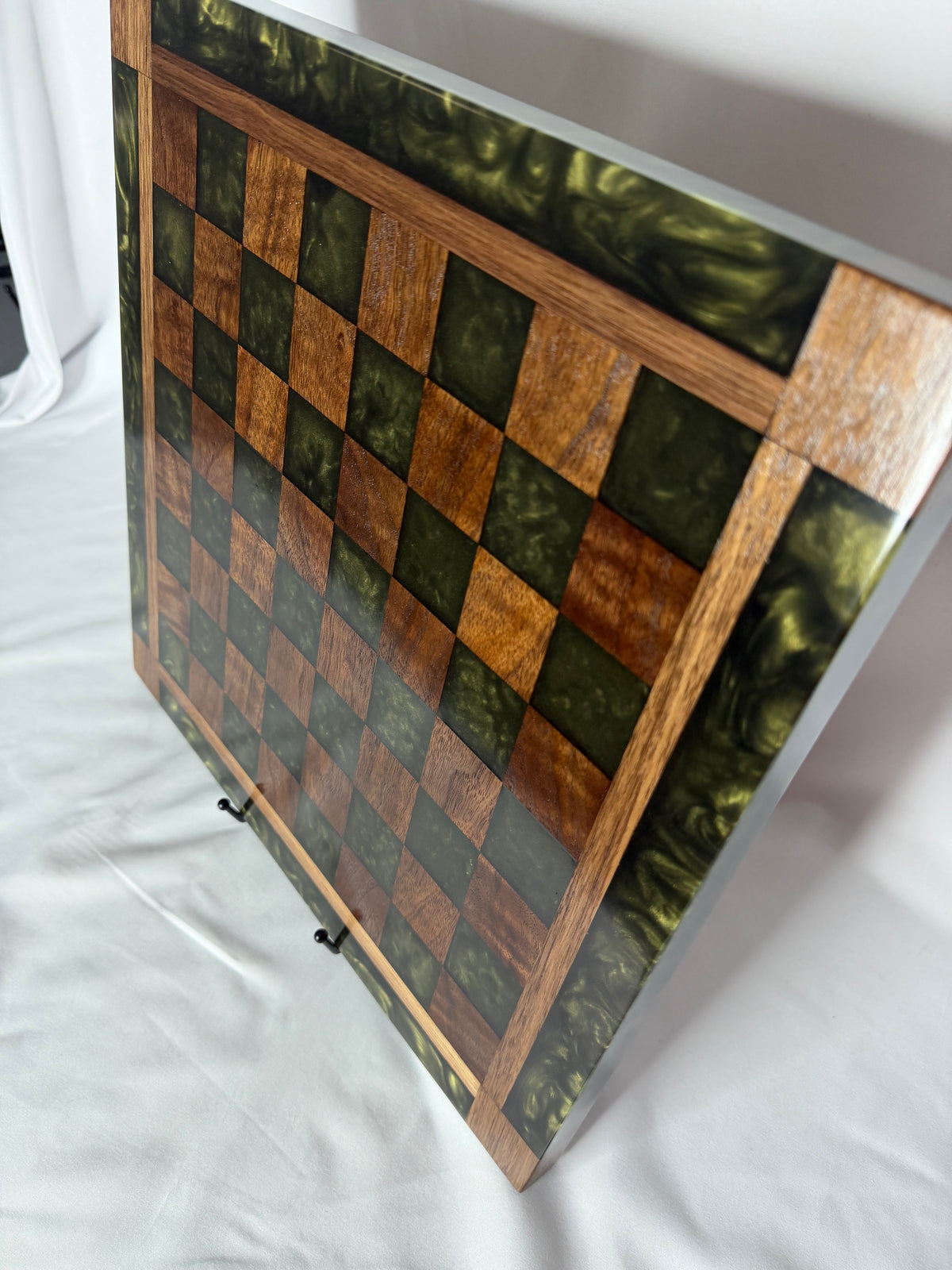 Olive Gold Walnut Chess Board
