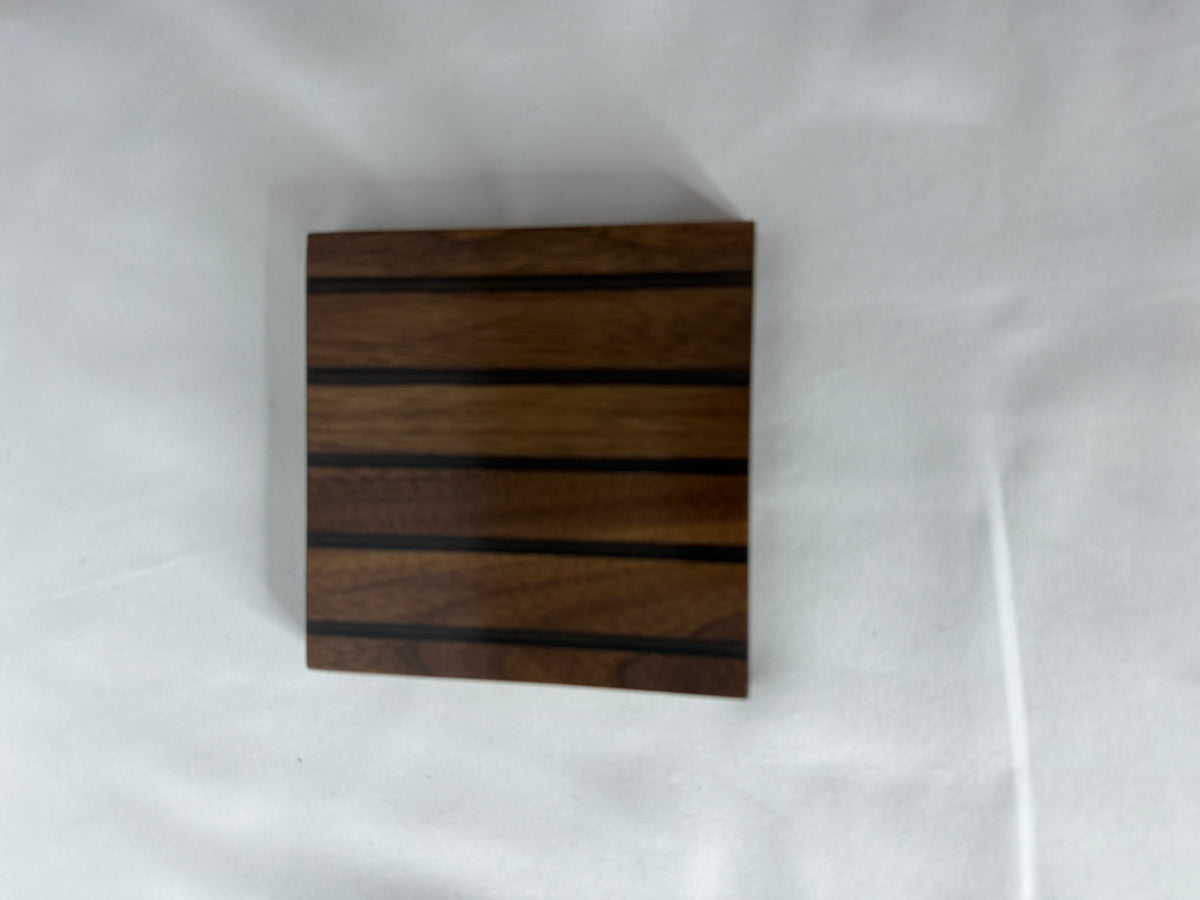 Bronze Stone Walnut Coasters