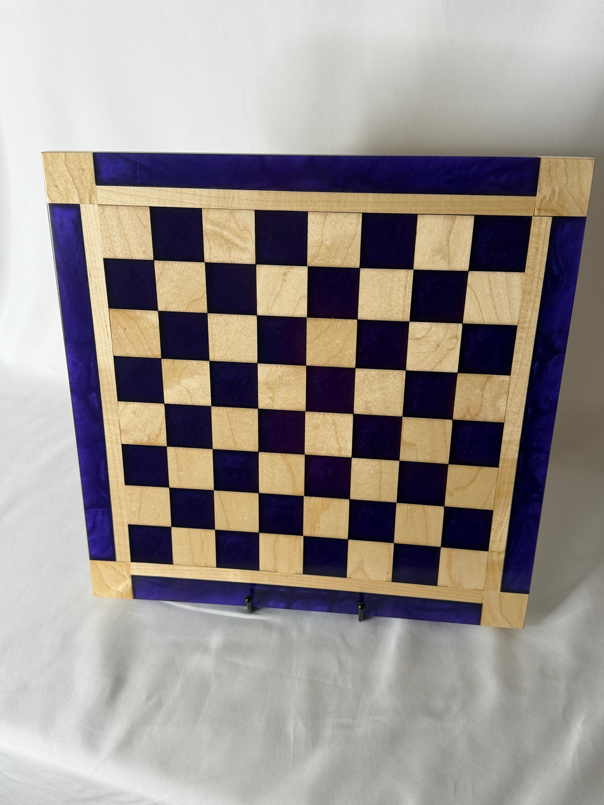 Purple Amethyst Maple Chess Board