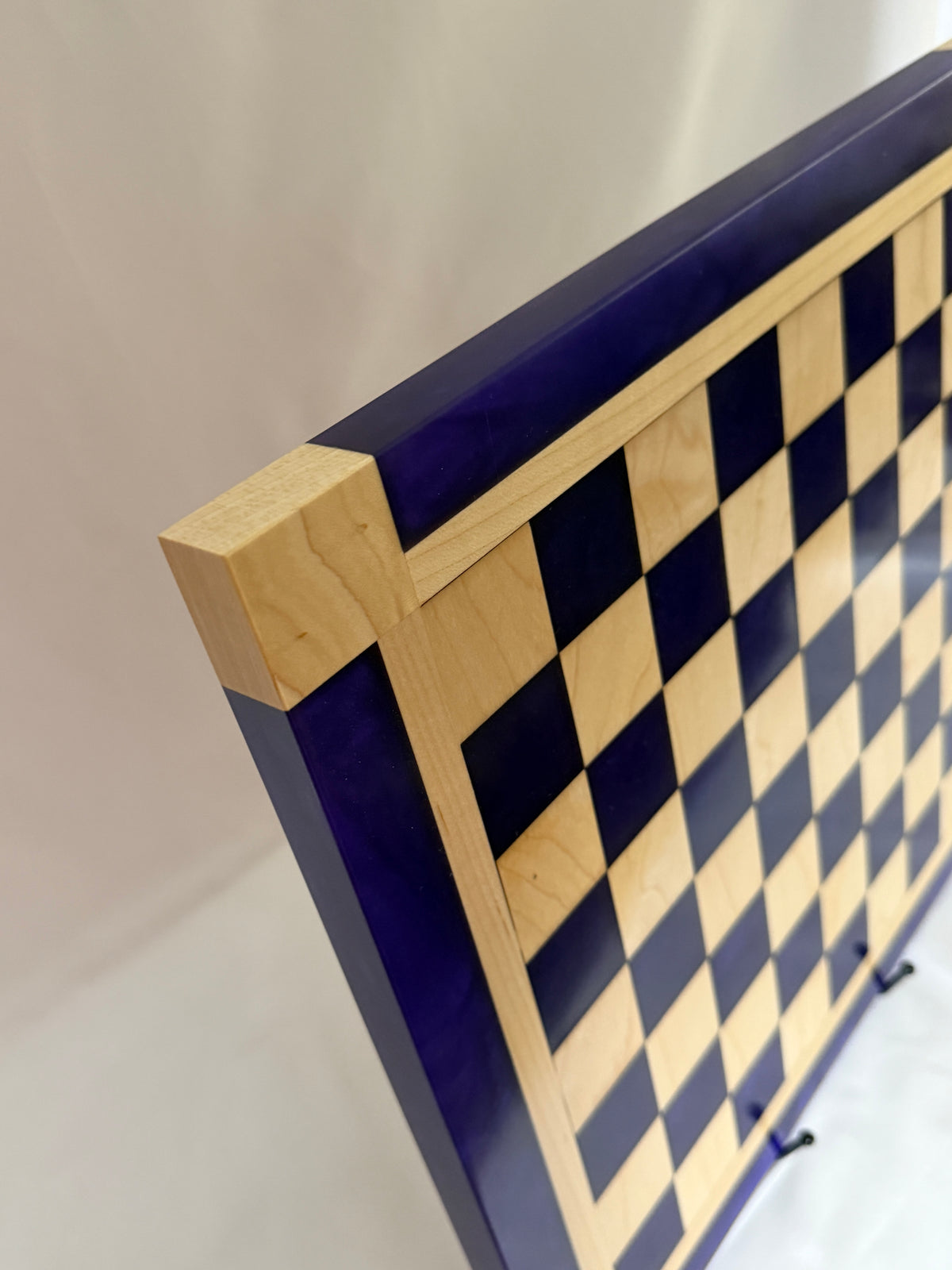 Purple Amethyst Maple Chess Board